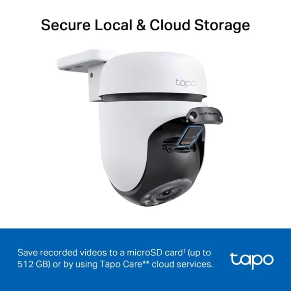 Tapo Outdoor Pan/Tilt Security Wi Fi Camera –  C510W
