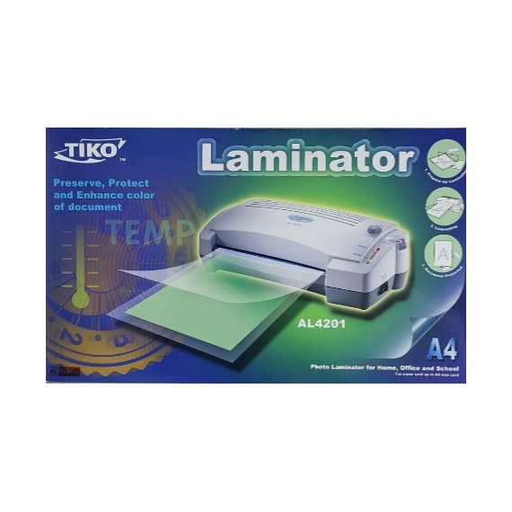 TIKO Laminator AL4201 Size A4 TIKO Laminator AL4201 Size A4