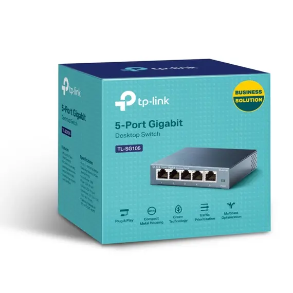 TP-Link 5-Port Gigabit Desktop Switch Steel Case (TL-SG105), 3 image