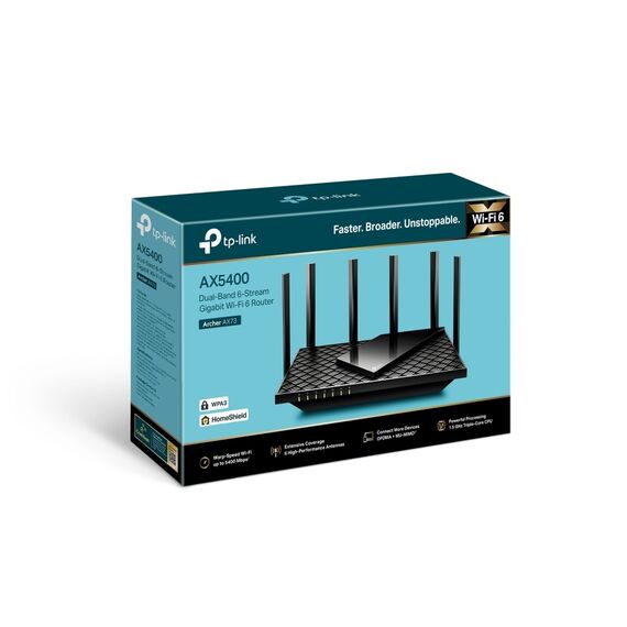 TP-Link Router AX5400 Dual-Band Wi-Fi 6 (ARCHER AX73)