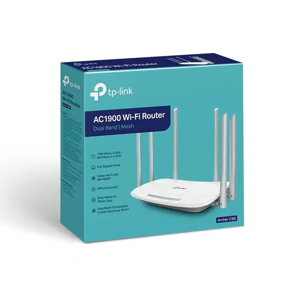 TP-link Wireless AC1900 MU-MIMO Wi-Fi Router (ARCHER C86)