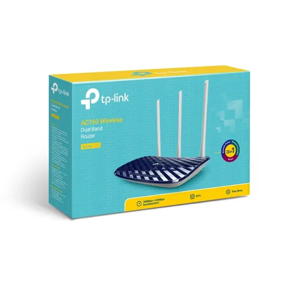 TP-Link Wireless Dual Band Router (AC750 C20)