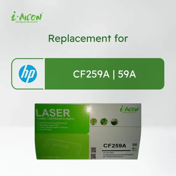 ​i-Aicon Compatible Laser Toner Black (HP CF259A|59A)