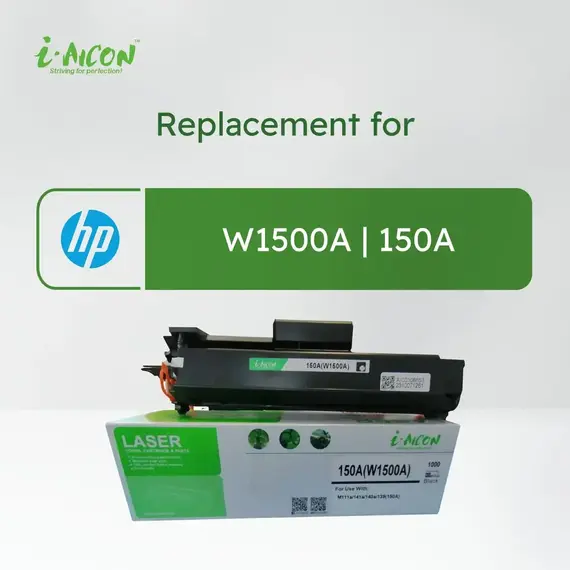 ​i-Aicon Compatible Laser Toner Black (HP W1500A|150A)