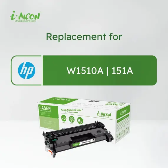 ​i-Aicon Compatible Laser Toner Black (HP W1510A|151A)