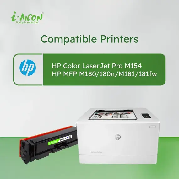 ​i-Aicon Compatible Laser Toner Cyan (HP CF531A|205A)