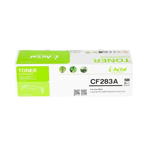 i-Aicon Compatible Laser Toner Black (HP CF283A | 83A / Canon 137/337/537/737)