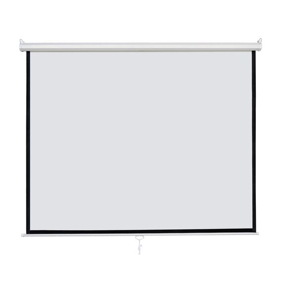 MG Manual Projector Screen 300x300 cm White