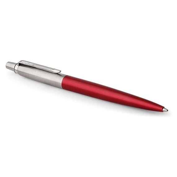 PARKER Jotter Ballpoint Pen Red Chrome Trim
