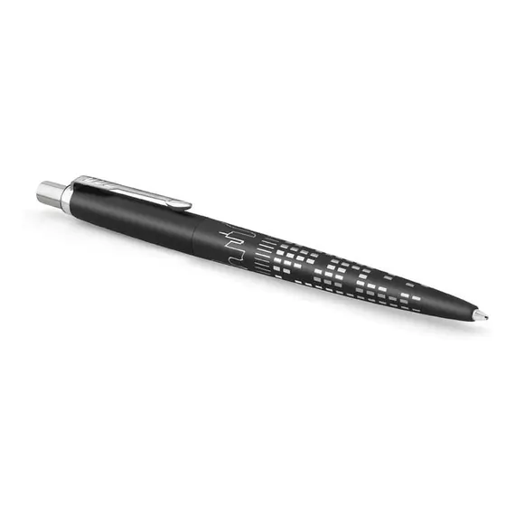 PARKER Jotter Special Edition New York Medium Ballpoint Pen Black Chrome Trim, 3 image