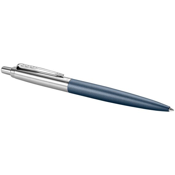 PARKER Jotter XL Medium Ballpoint Pen Matte Blue Chrome Trim