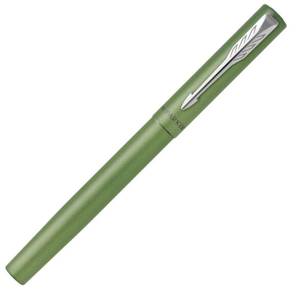 PARKER Vector XL Rollerball Pen Green Chrome Trim