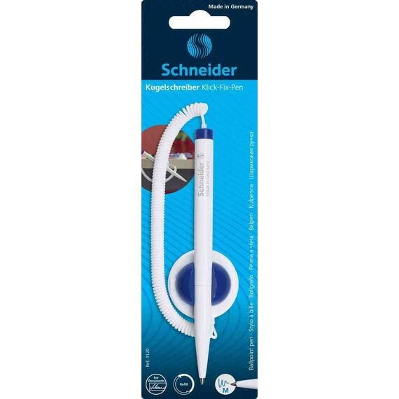 SCHNEIDER Klick-Fix-pen  Ballpoint Pen Medium Blue 1 SCHNEIDER Klick-Fix-pen  Ballpoint Pen Medium Blue 1