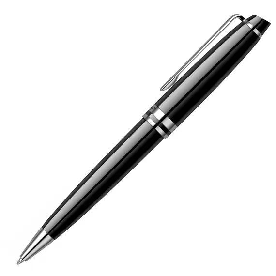 WATERMAN Expert Ballpoint Pen Matte Black Chrome Trim