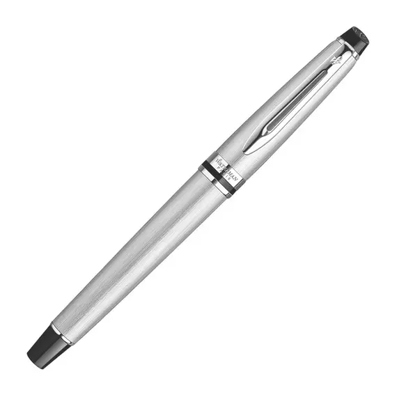 WATERMAN Expert Rollerball Pen Stainless Steel Chrome Trim, 2 image