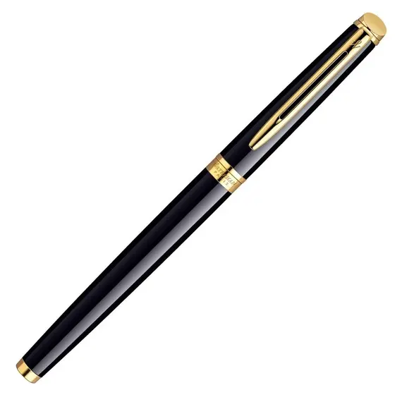 WATERMAN Hemisphere Rollerball Pen Mars Black Gold Trim, 2 image