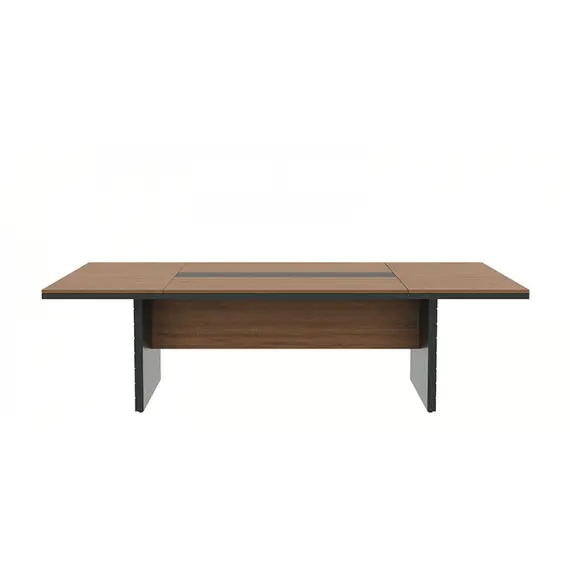 Luster Conference Table - Grey & Brown, 210x110x75 cm