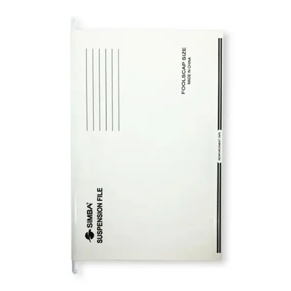 Suspension Files, SIMBA, A4, White ,50 PC/Pack