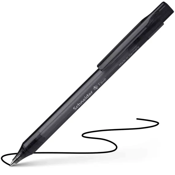 SCHNEIDER FAVE Ballpoint Pen Medium Black (20 pcs/box)