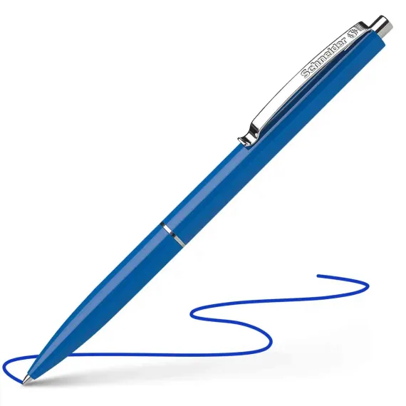 SCHNEIDER k15 Ballpoint Pen Medium Blue (50 pcs/box)