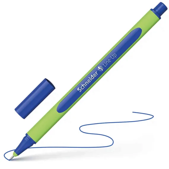SCHNEIDER Line-Up Fineliner Pen 0.4mm Blue (10 pcs/box)