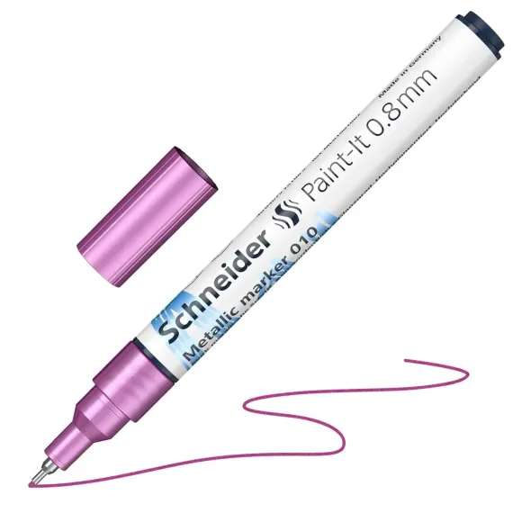 SCHNEIDER  Paint-It 010 Metallic Marker  0.8mm Violet Metallic 5 pcs/box