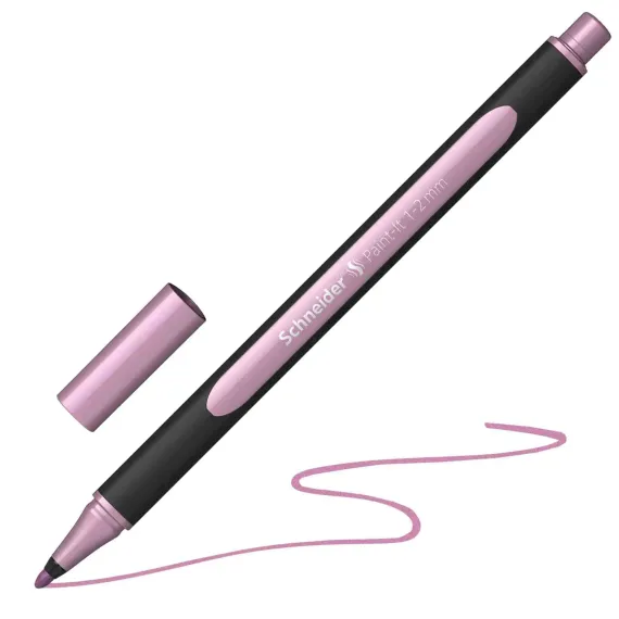 شنايدر بينت-إت 020 ميتاليك لاينر 1–2 mm زهري ميتاليك (10 حبة/علبة)