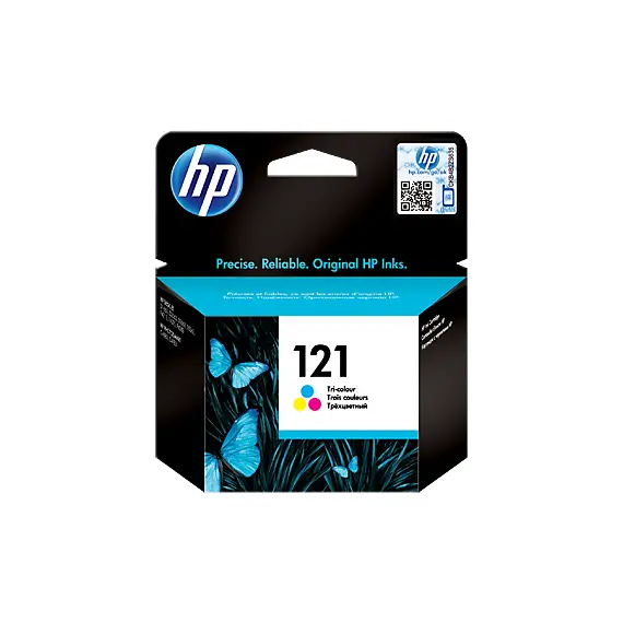 حبر ملون أصلي من HP 121 (CC643HE)