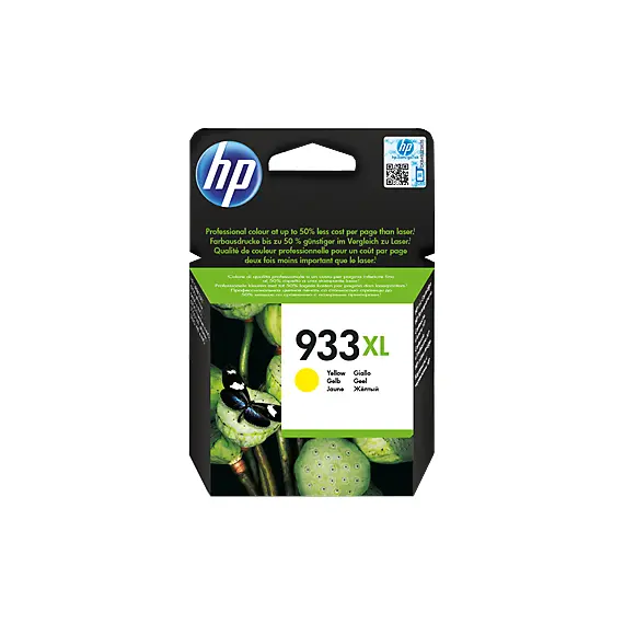 خرطوشة حبر اصفر بسعة كبيرة أصلية من HP 933XL (CN056AE)