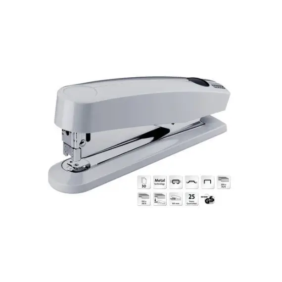 دباسة NOVUS B7A، رمادية، سعة 30 ورقة، دباسة مكتبية