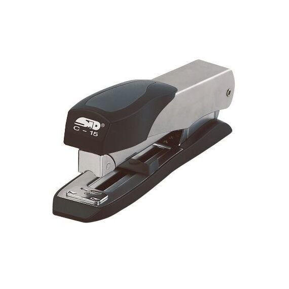 Stapler, STD C-15, Half Strip Front Loading Metal Stapler, 45 Sheets Stapler, STD C-15, Half Strip Front Loading Metal Stapler, 45 Sheets