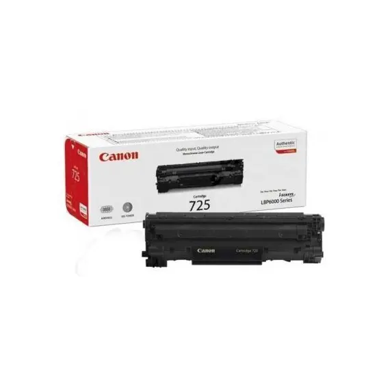 Canon 725 Black Laser Toner (Canon725BK)