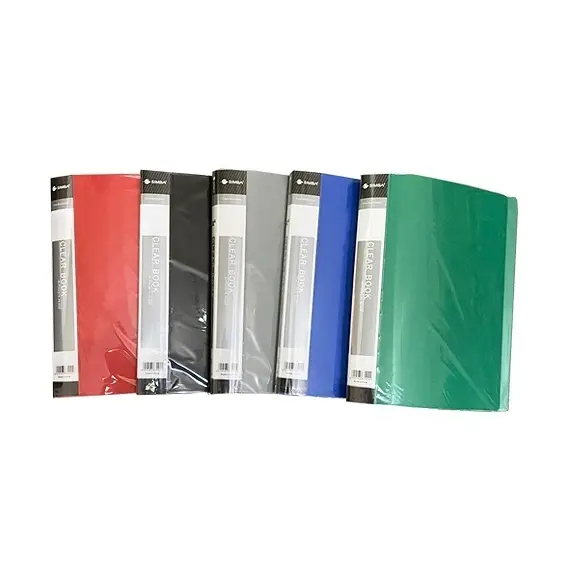 Display Book 80 Pockets A4 Assorted Colors