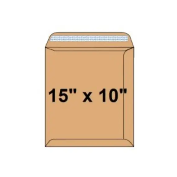 ظروف، سمبا، ظروف بني، 120 غرام، (381x 254 مم)، 25 حبة/ علبة