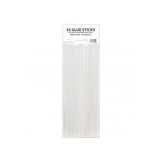 Glue, Tiwan, Glue Gun Stick, Small (0.7 X 20 cm), Clear, 1000 Grams/ Bag