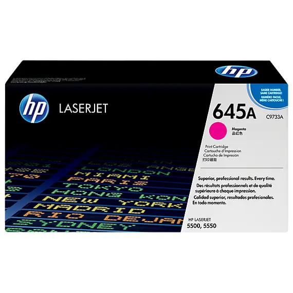 HP 645A Magenta Original Laser Toner (C9733A)