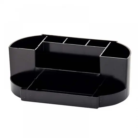 حامل ومنظم أدوات واقلام مكتبية مترو اسود