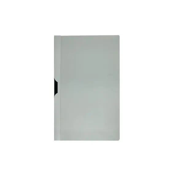 ملف عرض التقارير، موينكس، ملف مع مساكة ضغط، بلاستيك، A4، رصاصي