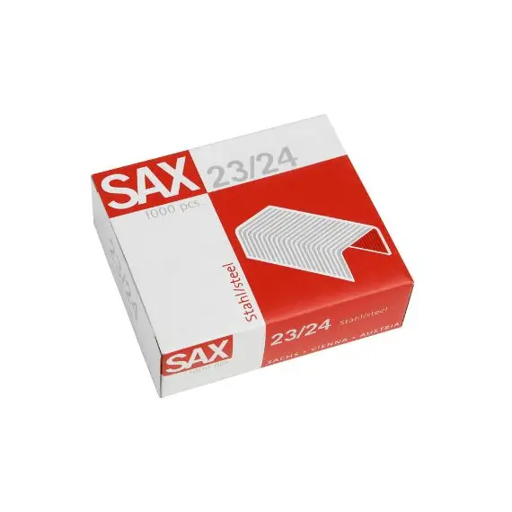 Staples SAX Stall Steel 23/24, 1000 Pieces
