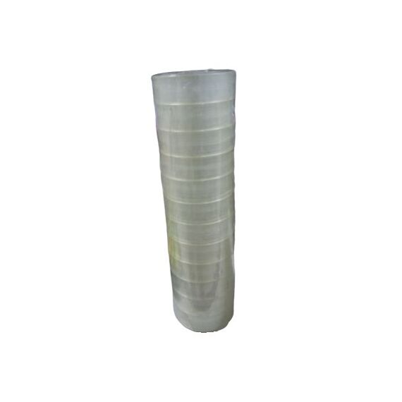 Tape, Packaging Tape, 20 yd (18.2 m), Transparent, 12 PC/Pack