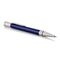 PARKER Duofold Medium Ballpoint Pen Classic Blue Chrome Trim Black Ink