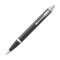 PARKER IM Medium Ballpoint Pen Black Chrome Trim Blue Ink