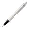 PARKER IM Medium Ballpoint Pen White Chrome Trim Blue Ink