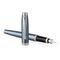 PARKER IM Medium Fountain Pen Blue Grey Chrome Trim