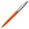 PARKER Jotter Ballpoint Pen Orange Chrome Trim