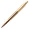 PARKER Jotter Premium Medium Ballpoint Pen West End Brushed Gold Blue Ink
