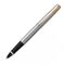 PARKER Jotter Rollerball Pen Steel with Gold Trim