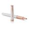 PARKER Sonnet Fine Rollerball Pen Pearl Lacquer Rose Gold Trim Black Ink