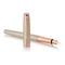 PARKER Sonnet Medium 18K Gold Nib Fountain Pen Chiselled Silver Rose Gold Trim