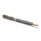PARKER Sonnet Slim Medium Ballpoint Pen Chiselled Silver Gold Trim Black Ink